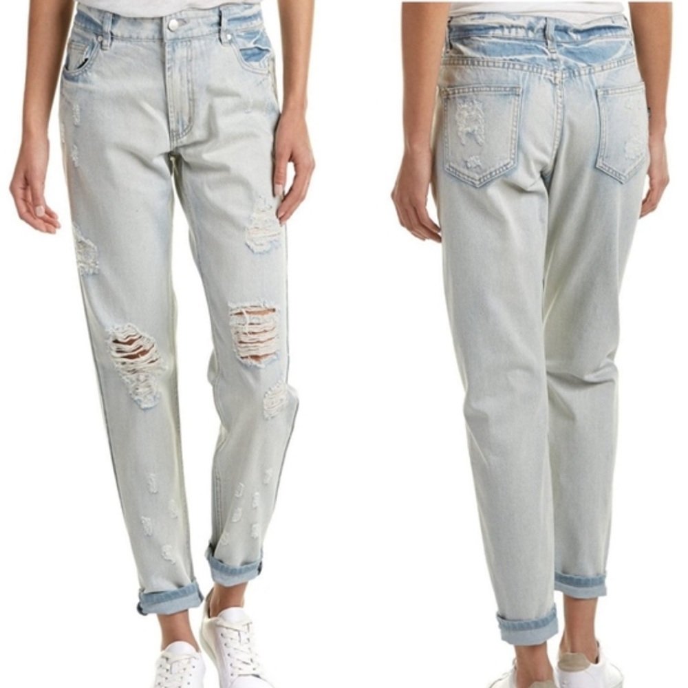NWT MINKPINK Badland Boyfriend Jeans